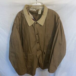 Herringbone Naturals Men’s Work Jacket Size 2XL Beige Outdoors Workwear Lined